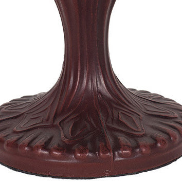 Rose Round Dome Zinc Table Lamp