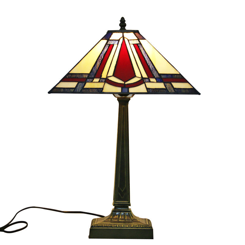 Conic Diamond Deer Alloy Table Lamp