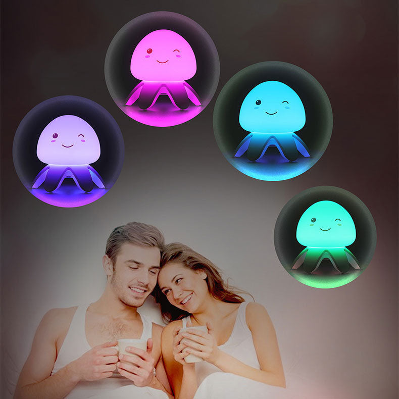Silicone Jellyfish Music Rechargeable Table Lamp