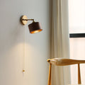 Round Cone Dome Copper Wall Lamp