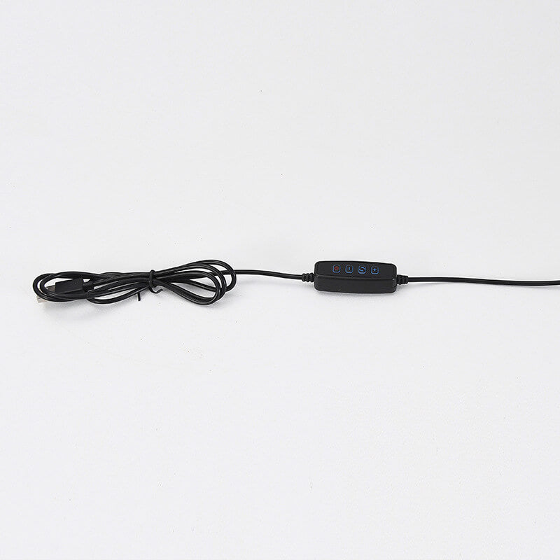 Black Clip-on Eye Protection Table Lamp