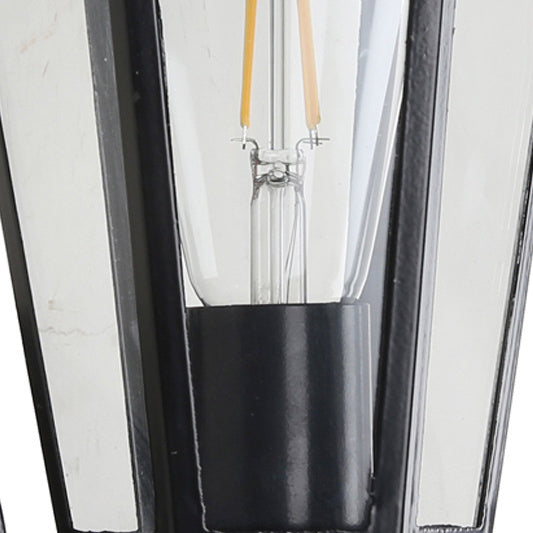 Hexagonal Aluminum Frame Frosted Outdoor Light