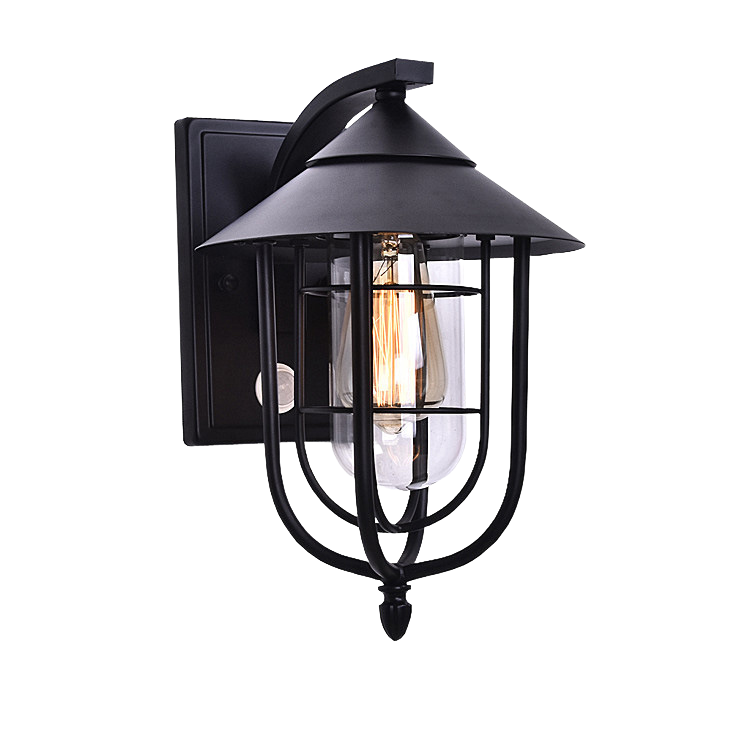 Iron Human Body Sensing Outdoor Light