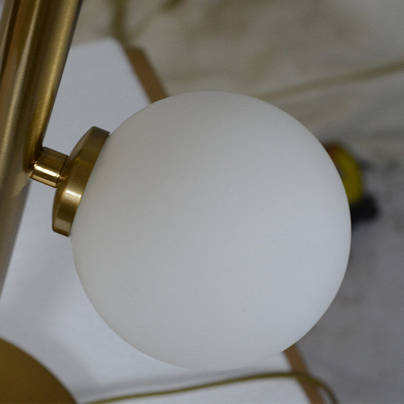 Magic Bean Glass Iron 3-Light Table Lamp