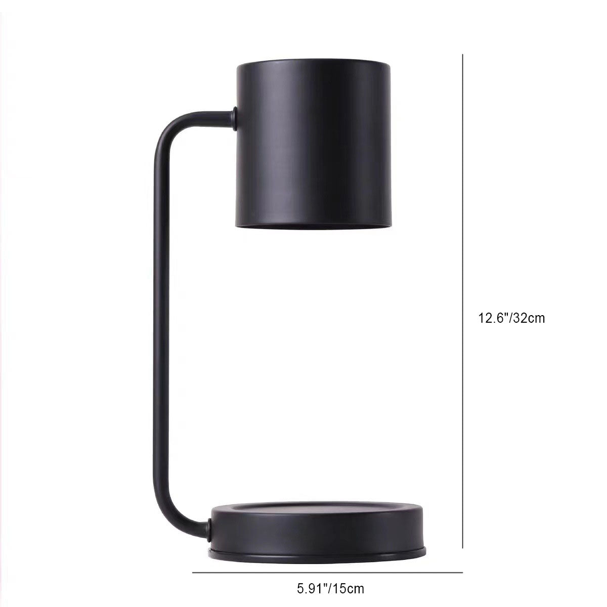 Iron Cylinder Melting Wax Table Lamp