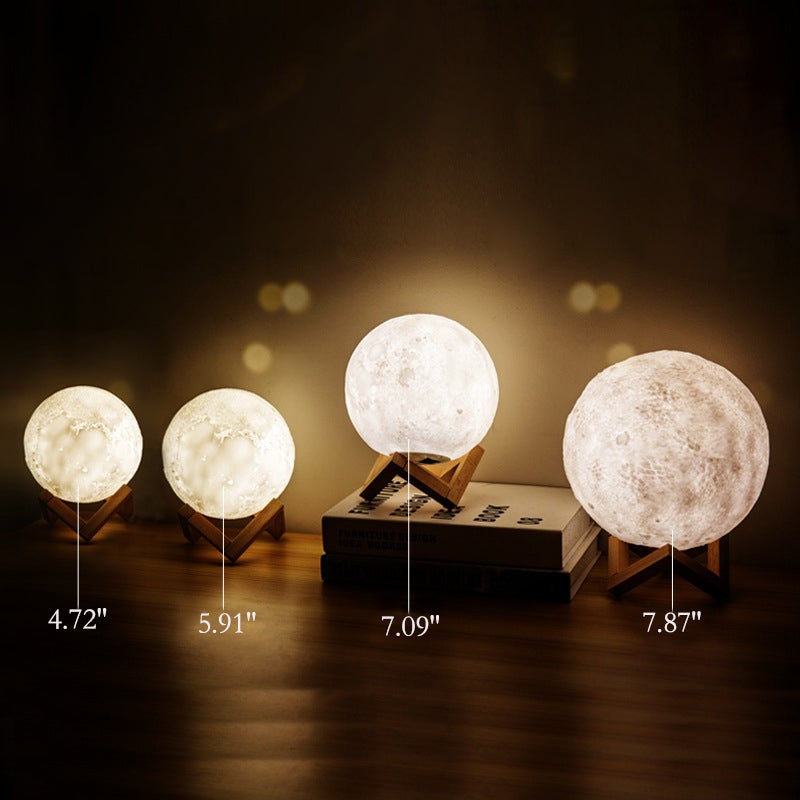 Mini Rechargeable 3D Printed Table Lamp
