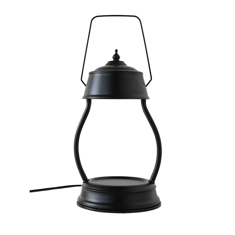 Electroplated Iron Round Frame Table Lamp