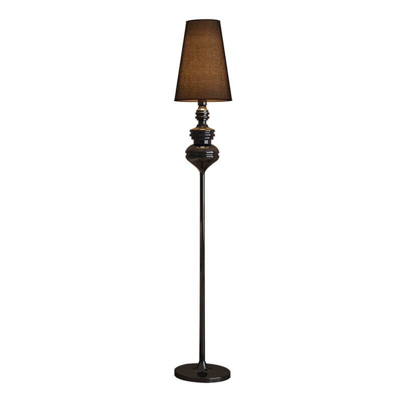 Fabric Cone Iron Living Floor Lamp
