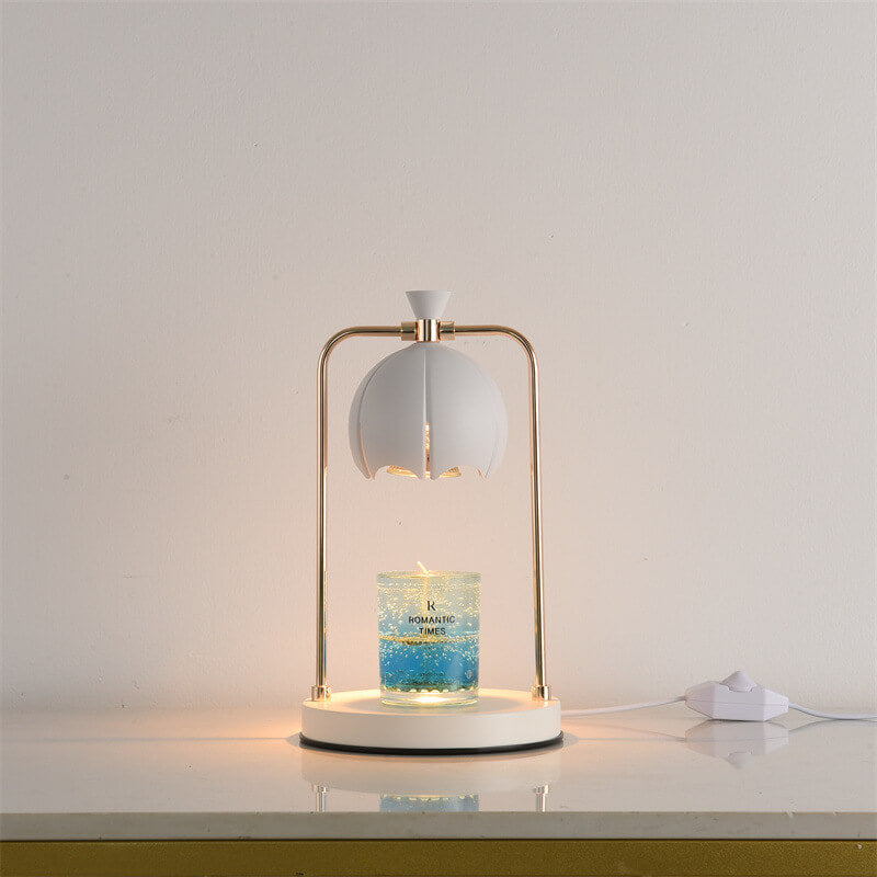 Orchid Metal Aromatherapy Melting Table Lamp
