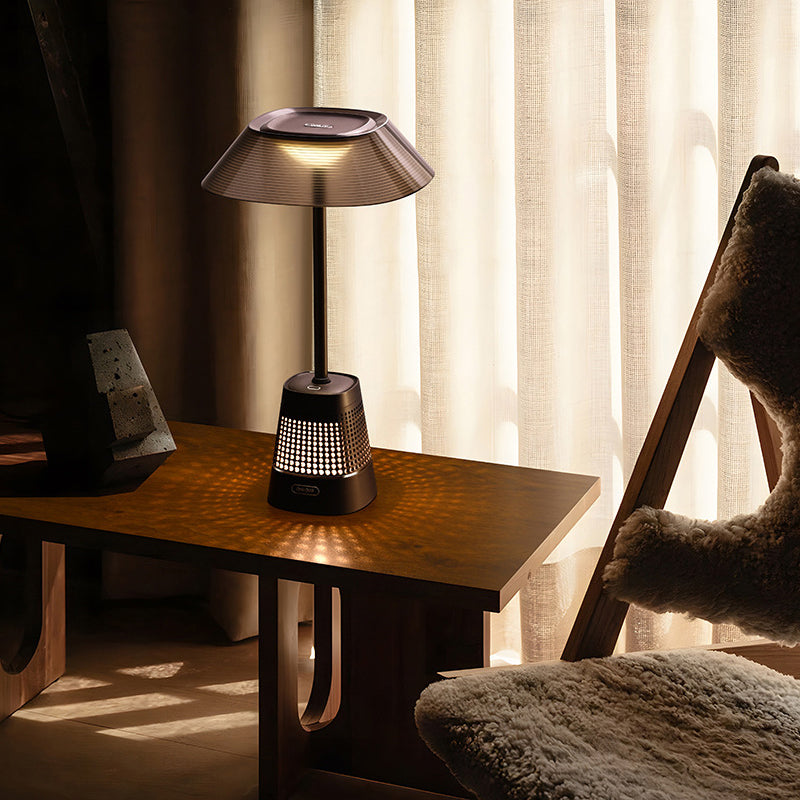 ABS Metal Geometric Prism Table Lamp
