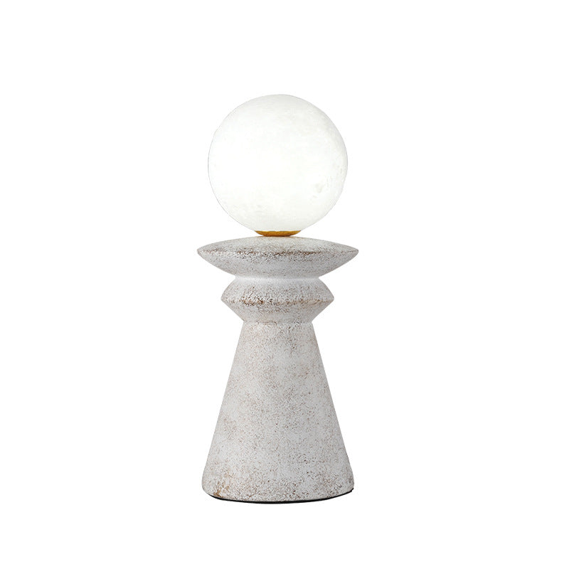 Style Moon Resin Table Lamp