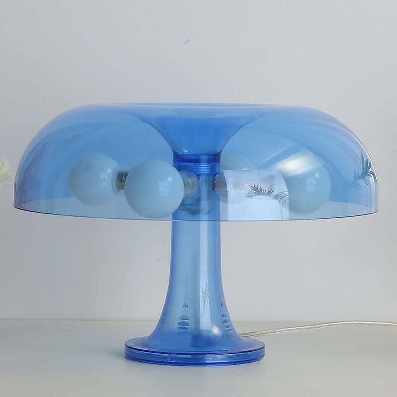 Mushroom Polyester Carbonate 4-Light Table Lamp