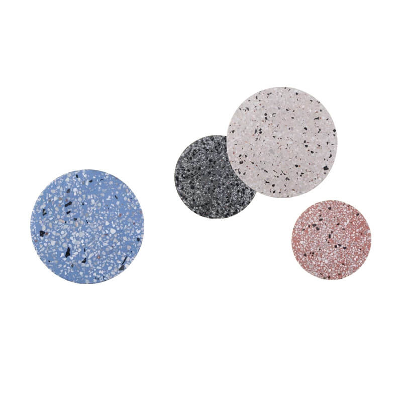Round Textured Marble Wall Lamp