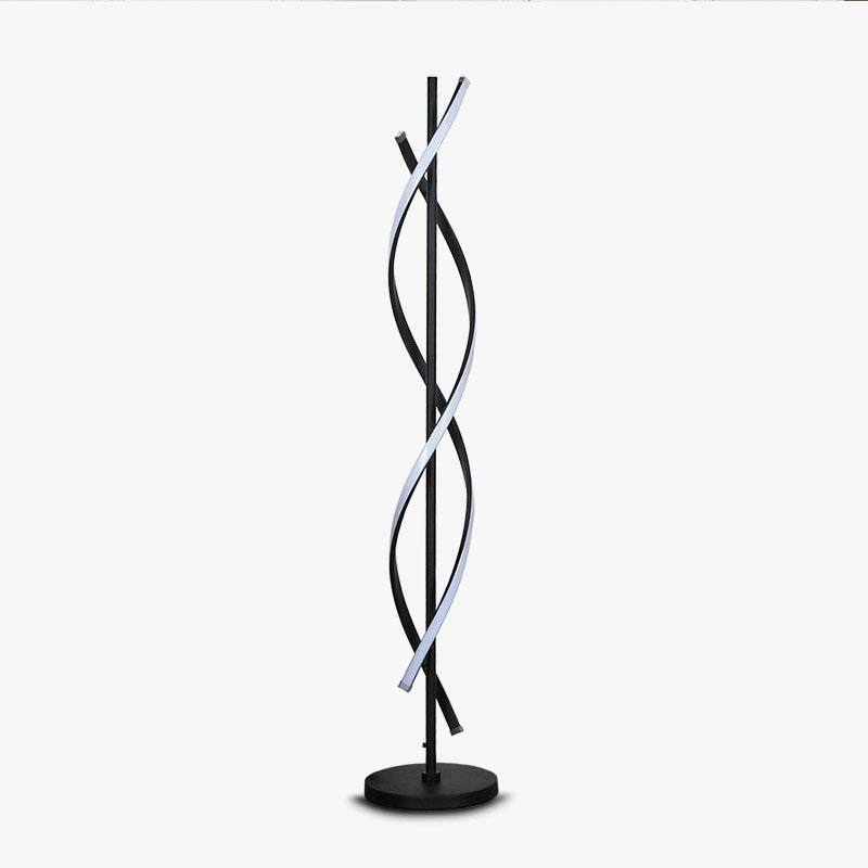 Minimalist Spiral Floor Lamp