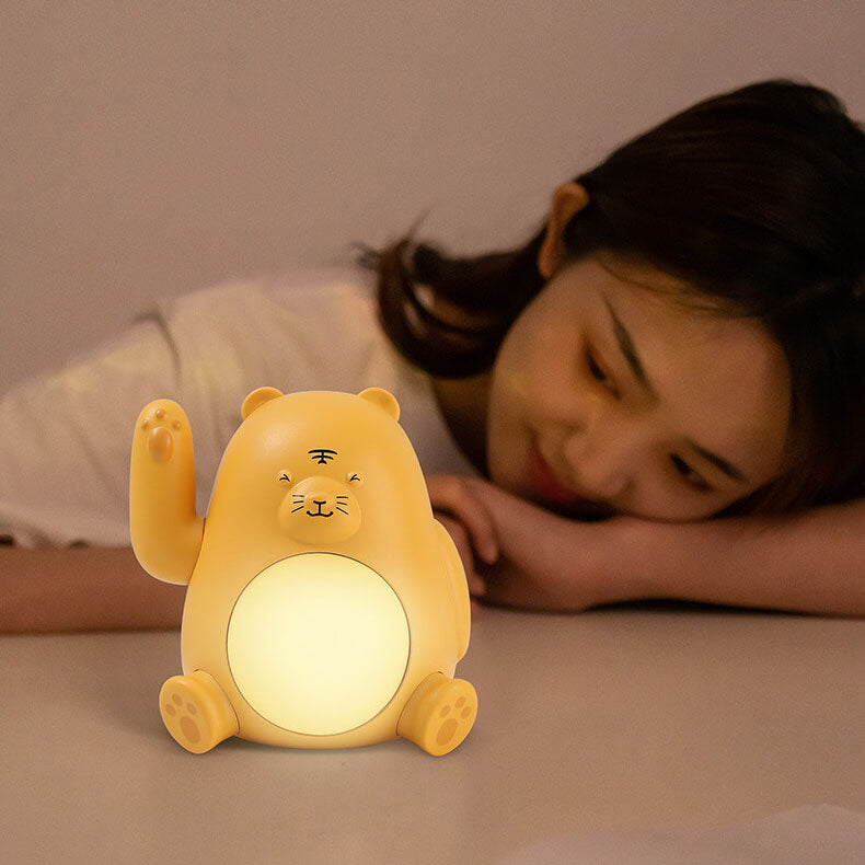Tiger Silicone Rechargeable Pat Night Light