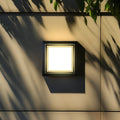 Square Aluminum Acrylic Garden Outdoor Light