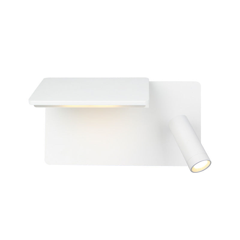 Square Flat Reading Wall Lamp