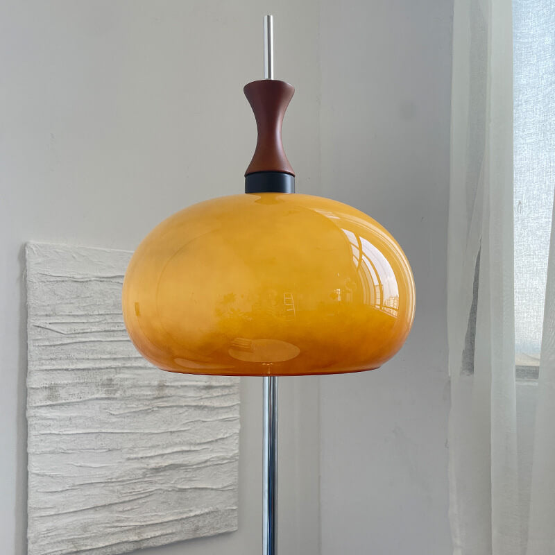 Gradient Glass Sphere 2-Light Floor Lamp
