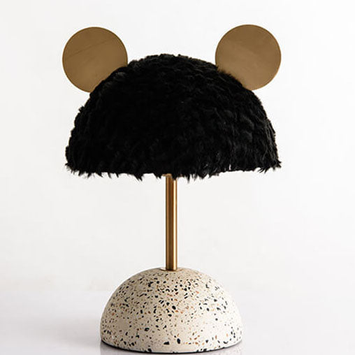Mouse Plush Terrazzo Hardware Table Lamp