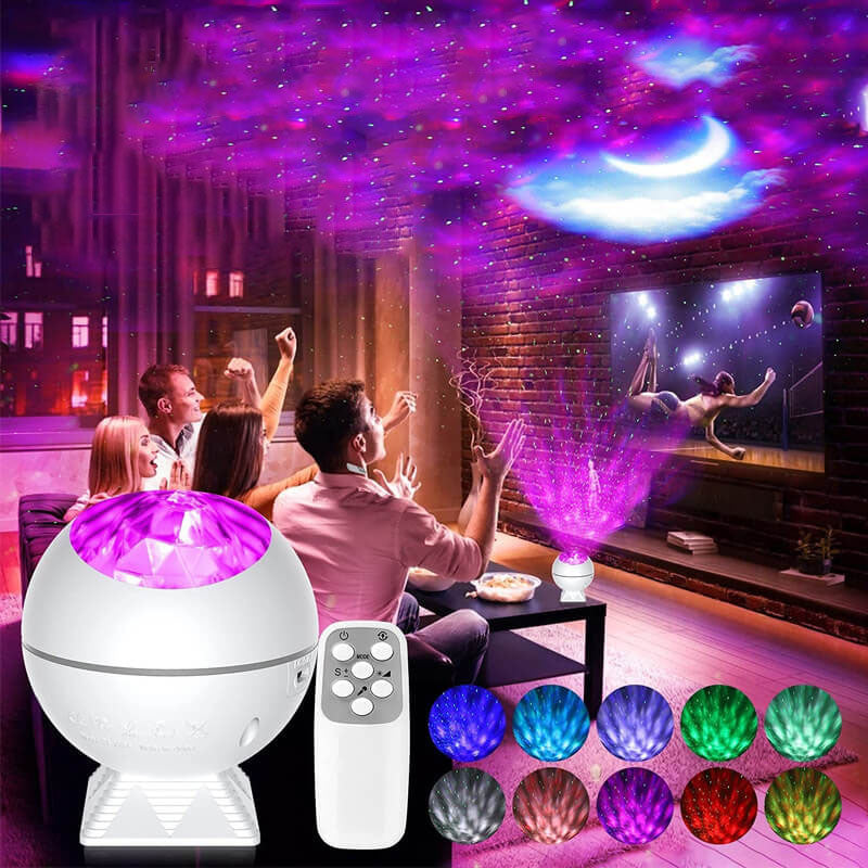 Plastic Seven-color Sound-controlled Star Night Light