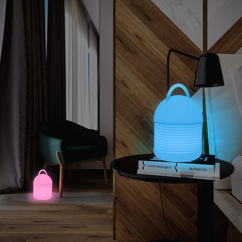 PE Portable Colorful Night Table Lamp