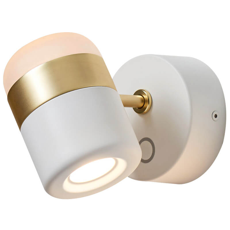 Cylindrical Mini Bedroom Wall Lamp