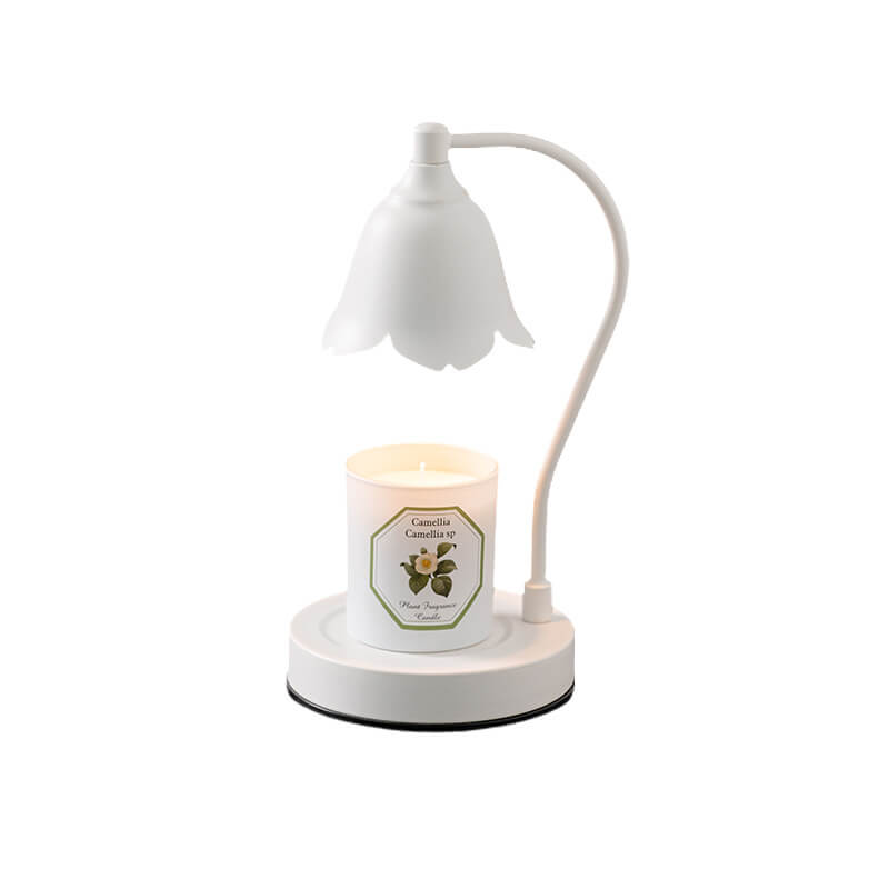 White Petal Hardware Melting Table Lamp
