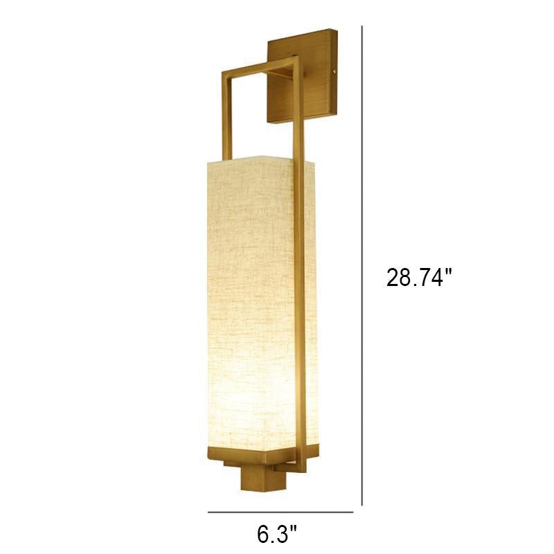 Classical Iron Cloth Wall Lamp