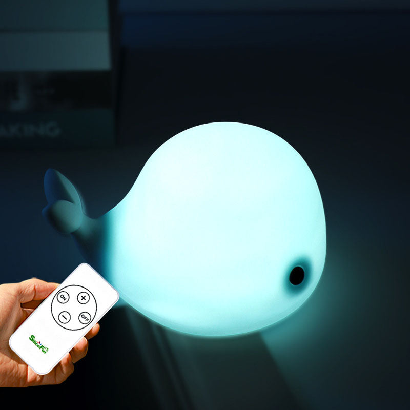 Whale Silicone Pat Night Table Lamp