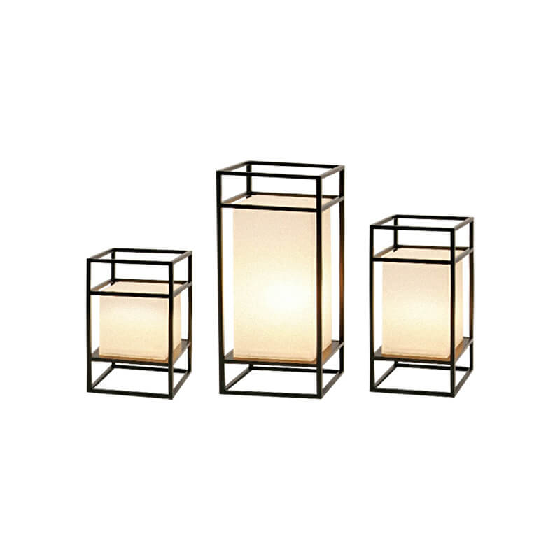 Japanese Tatami Rectangular Iron Floor Lamp