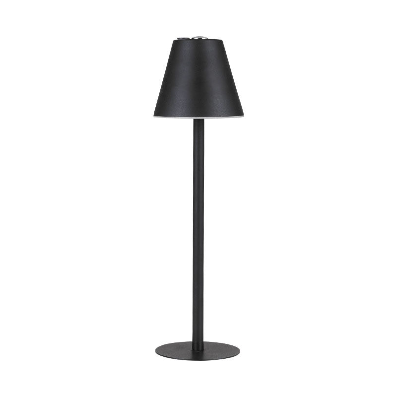 Solid Color Mushroom Hardware Table Lamp