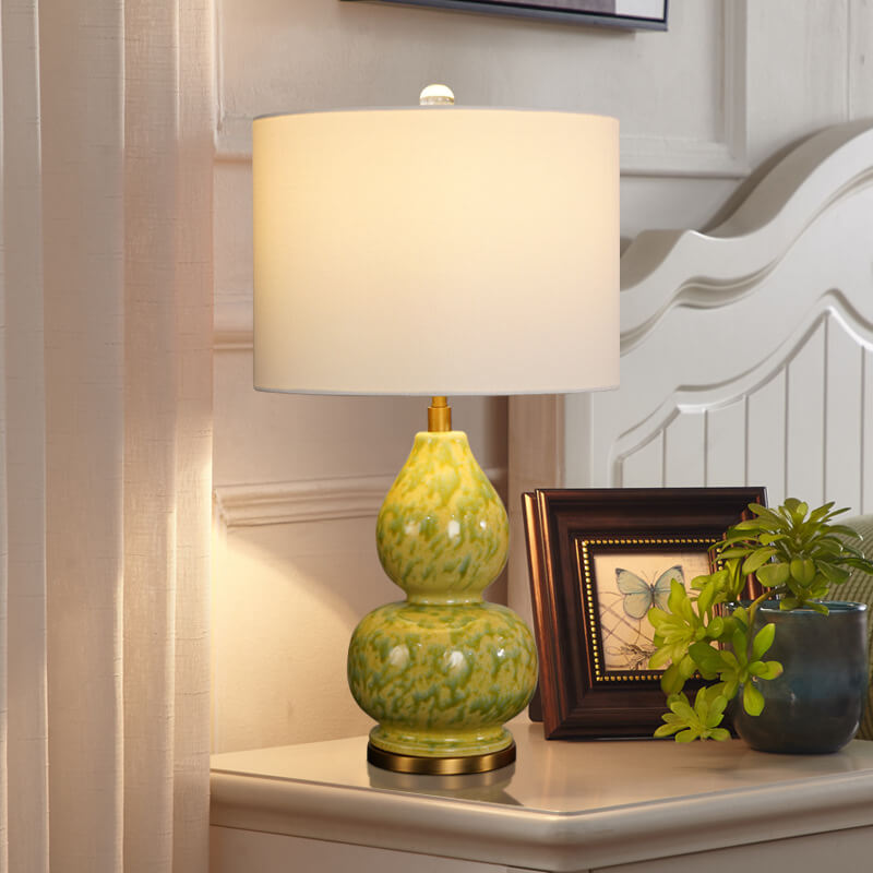 Gourd Ceramic Table Lamp
