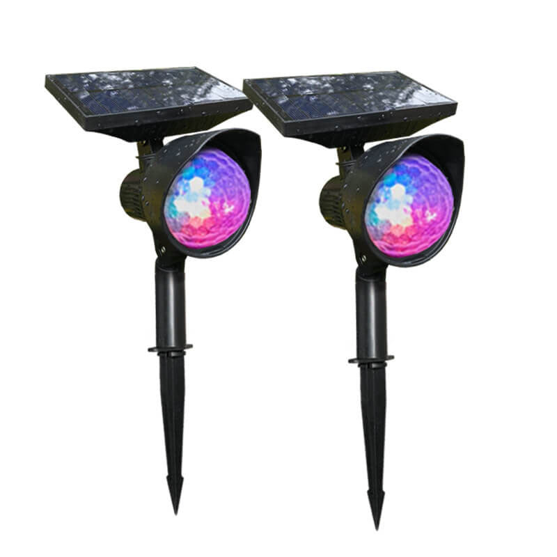 Rotating Color Projection Garden Outdoor Light