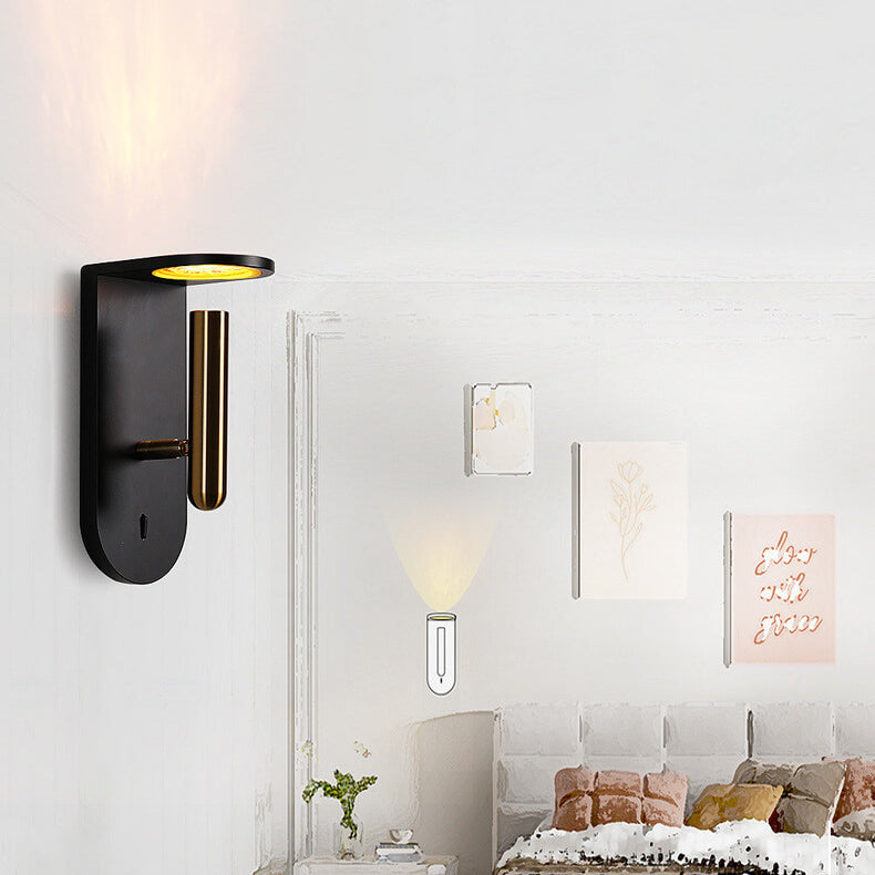 Flame Shadow Rotatable Wall Lamp