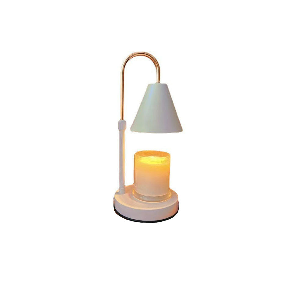 Metal Cone Lifting Melting Table Lamp
