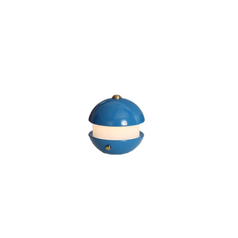Metal Round Table Lamp