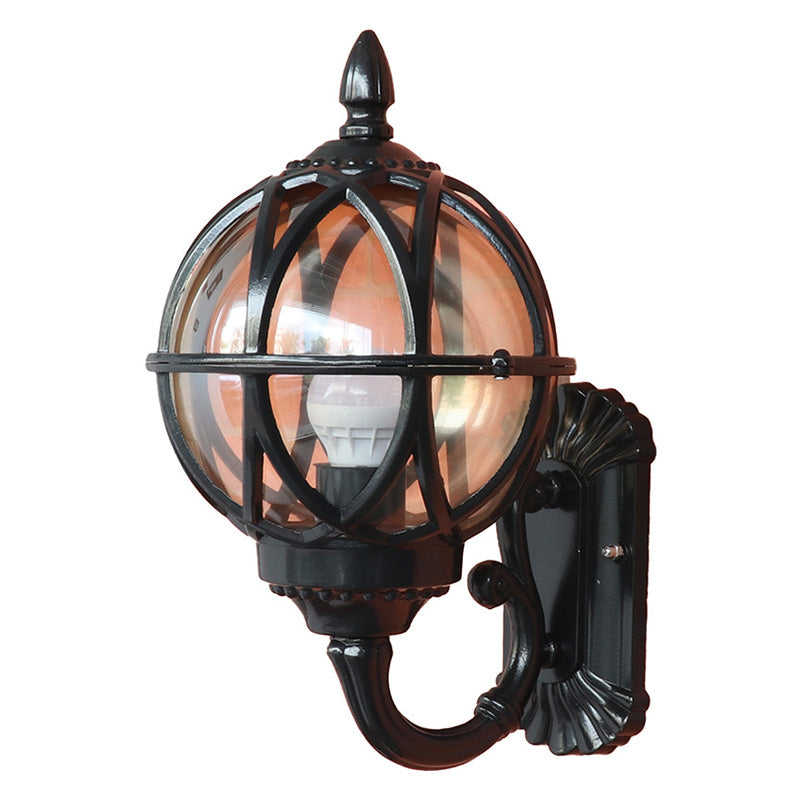 Ball Aluminium Glass Patio Outdoor Light