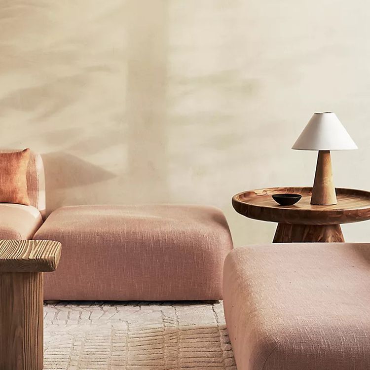Cone Fabric Wood Bedroom Table Lamp