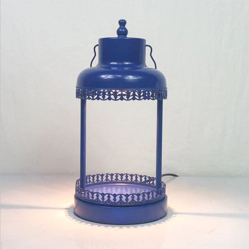 Romantic Metal Column Melting Table Lamp