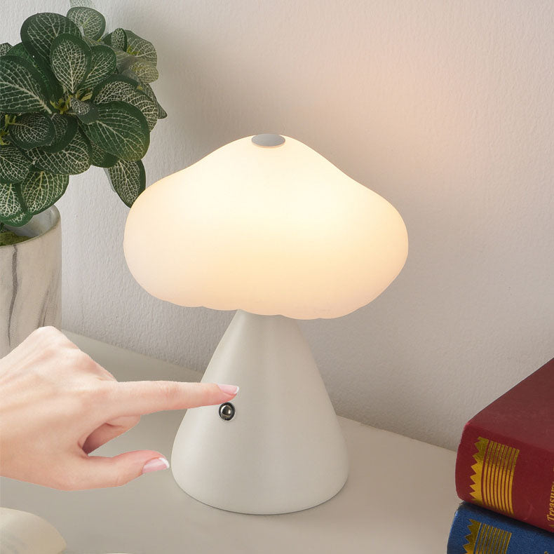 Mushroom Cloud Acrylic Hardware Table Lamp