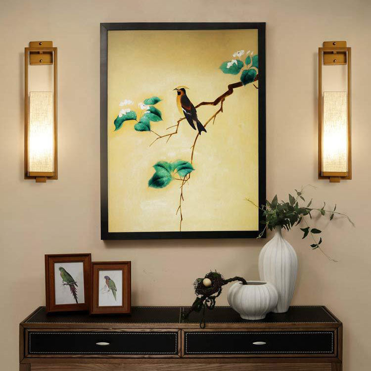 Classical Iron Cloth Wall Lamp