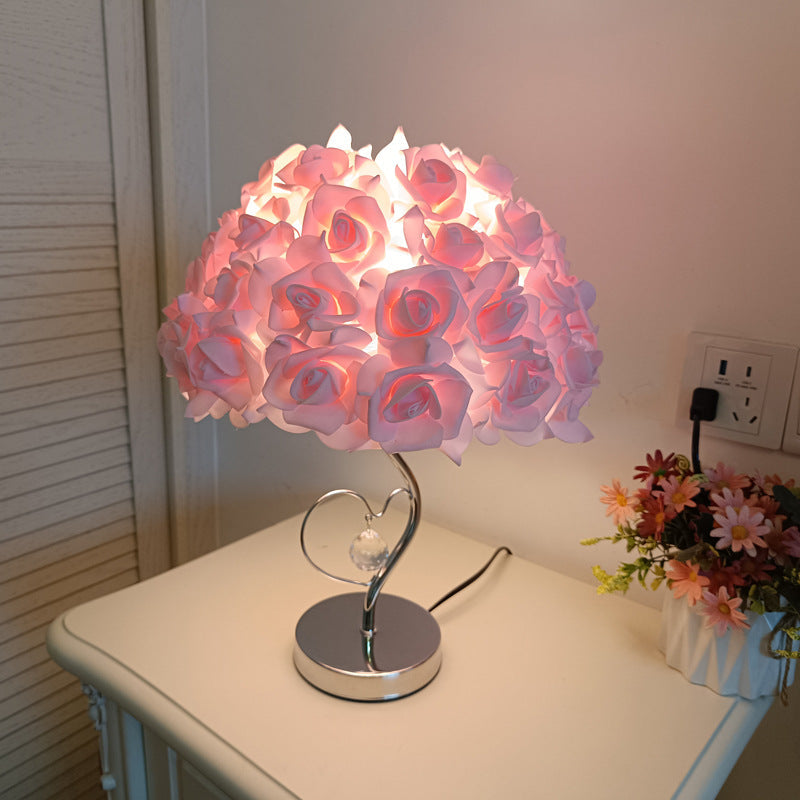 Romantic Rose Decorative Table Lamp