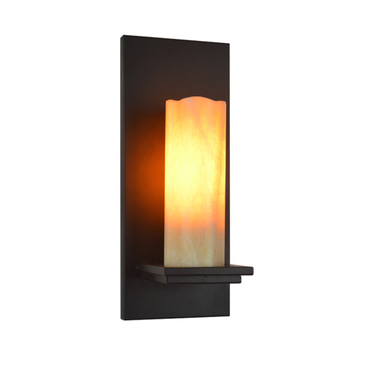 Iron Marble Wall Lamp