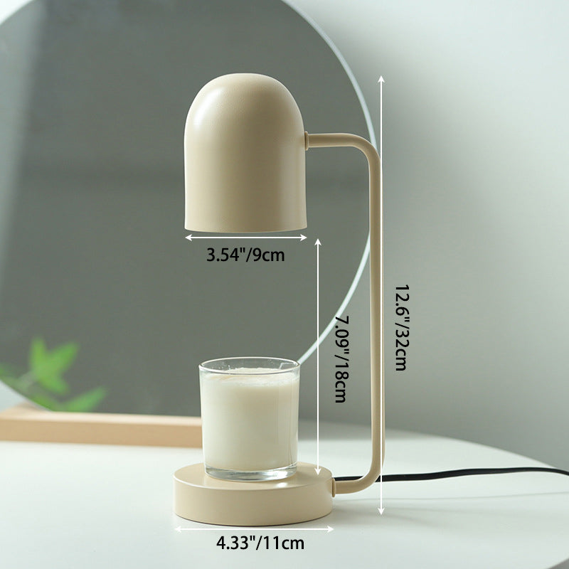 Iron Cylinder Melting Wax Table Lamp