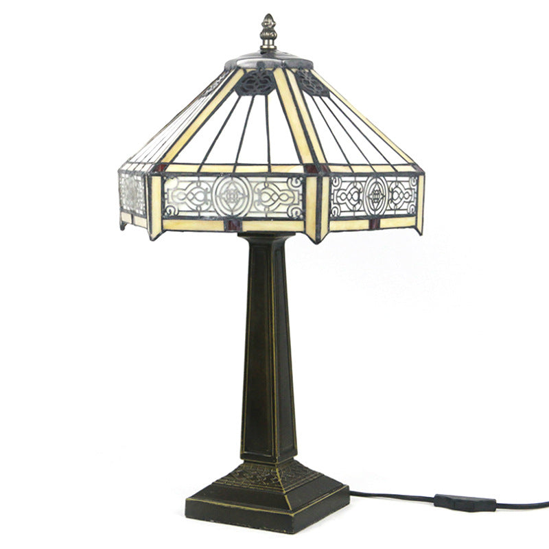 Alloy Glass Table Lamp