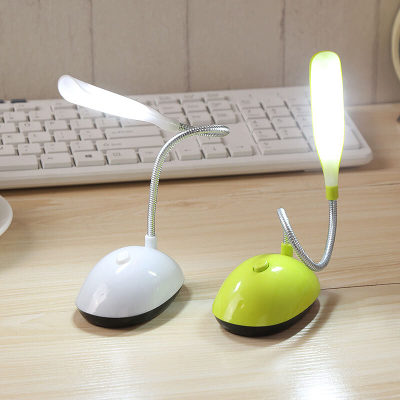 Mini Macaron Plastic Folding Table Lamp
