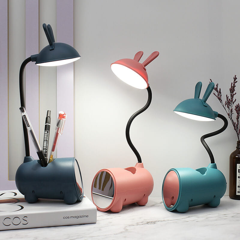 Cartoon Rabbit Touch Pen Table Lamp
