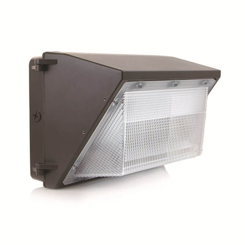 Black Die-Cast Aluminum Glass Outdoor Light