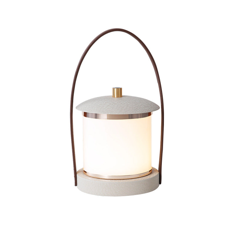 Portable Imitation Leather Acrylic Outdoor Light
