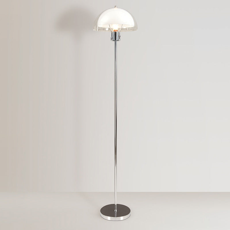Half Round Long Acrylic Floor Lamp
